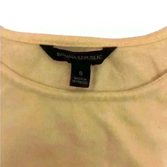 Banana Republic small ivory embellished top - Picture 4 of 6